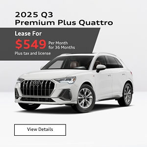 2025 Audi Q3 Lease for 549 per month plus tax at Audi Livermore